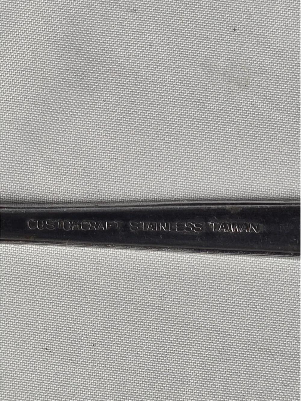 Set of 10 Customcraft Stainless Steel Tea Spoons from Taiwan